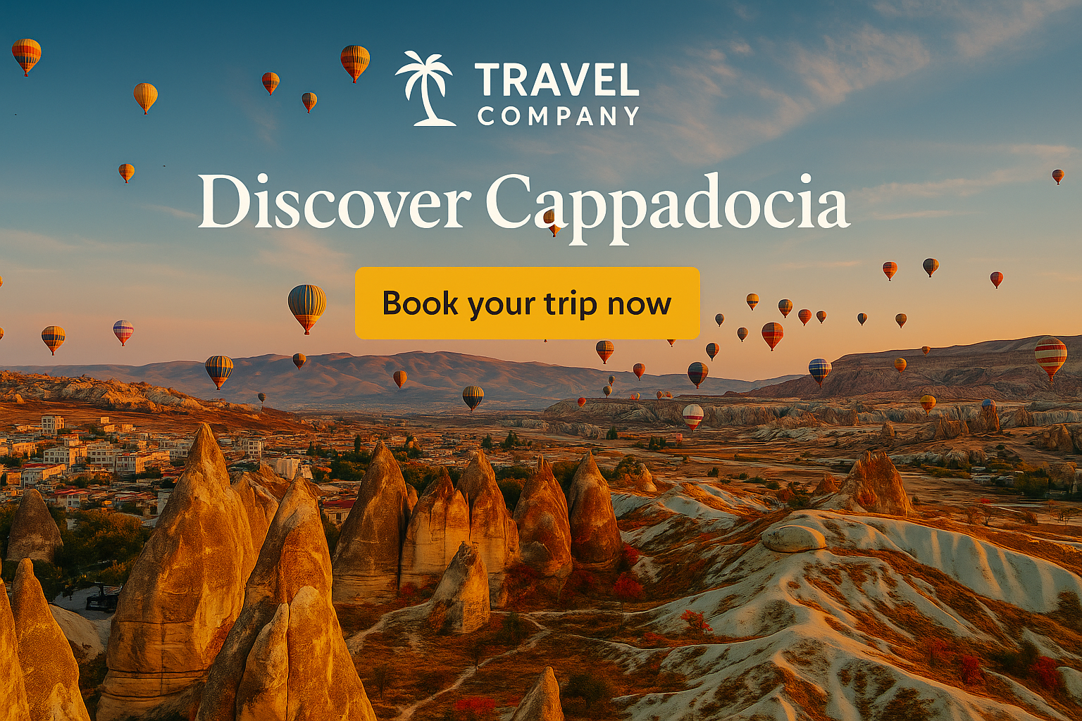 After AI optimization - Professional travel ad